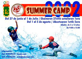 Campamentos de verano 2022